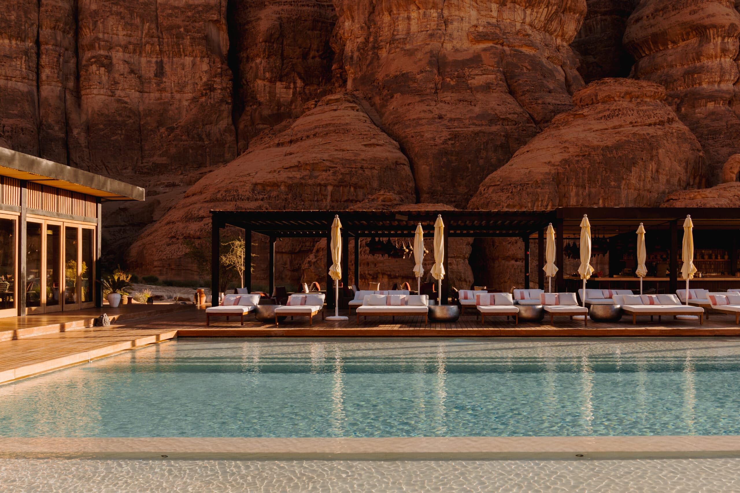 Luxury resort background